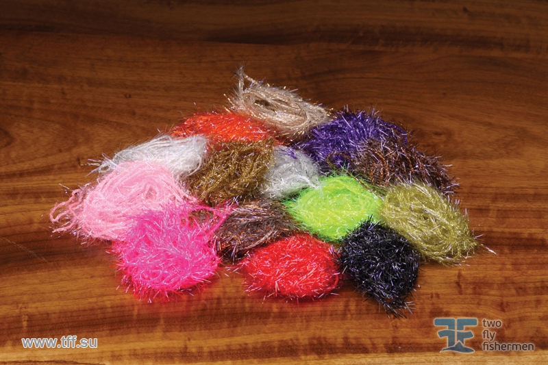 Hareline Polar Reflector Flash Chenille - Spawn Fly Fish- Spawn Fly Fish